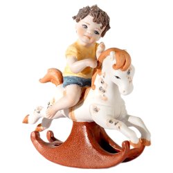 Фарфоровая Статуэтка кукла Мальчик Каваллино