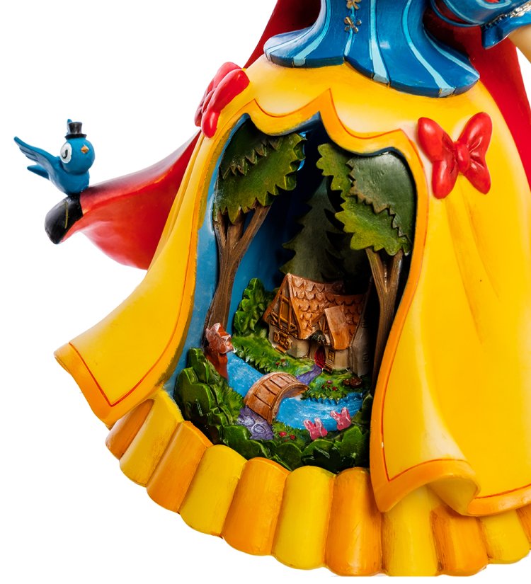 Статуэтка Белоснежка - Сказочный домик в лесу The World of Miss Mindy, увеличенный вид деталей