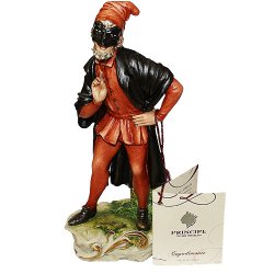 Статуэтка из фарфора Панталоне