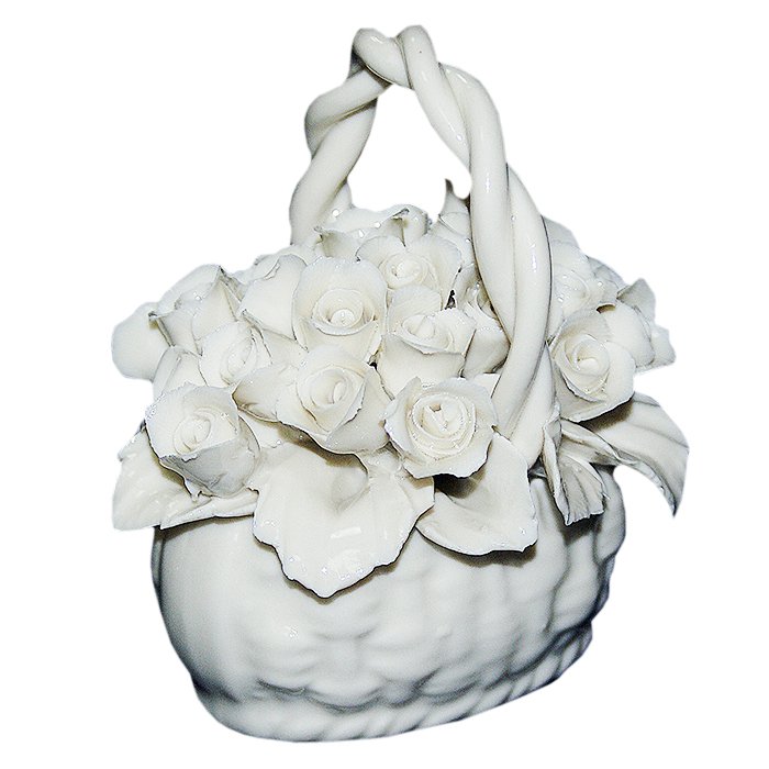 Фарфоровая статуэтка белые Розы