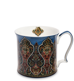Кружка из фарфора Мозаичная Роспись