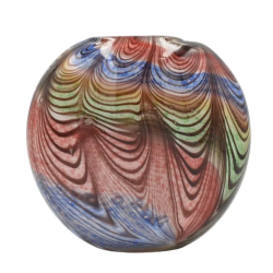 Ваза для цветов из муранского стекла Радужный свет