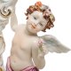 Часы настольные Два ангела с цветочками Sabadin Vittorio SV- 50, фотография правого ангела