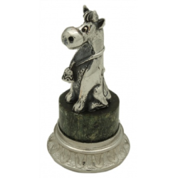 Статуэтка Призовой Бычок с посеребрением