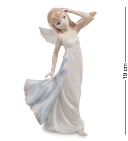 Статуэтка из фарфора Девочка Ангел с длинном платье