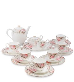 Чайный сервиз на 6 персон с тарелками Монте-Роза