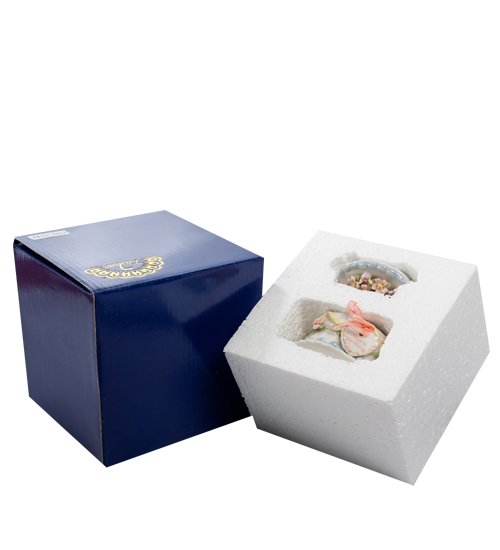 Шкатулка из керамики Праздничный торт Pavone CMS-33/44, упаковочный вид