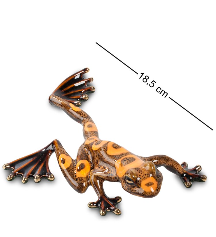 Фигурка из фарфора Пятнистая Лягушка Pavone JP-08/21