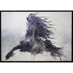 Картина Грация движения c кристаллами Swarovski