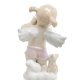 Фигурка Девочки Ангела из фарфора Неразлучные друзья Pavone JP-35/10, фотография со спины