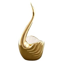 Чаша для конфеток Лебедь золотой