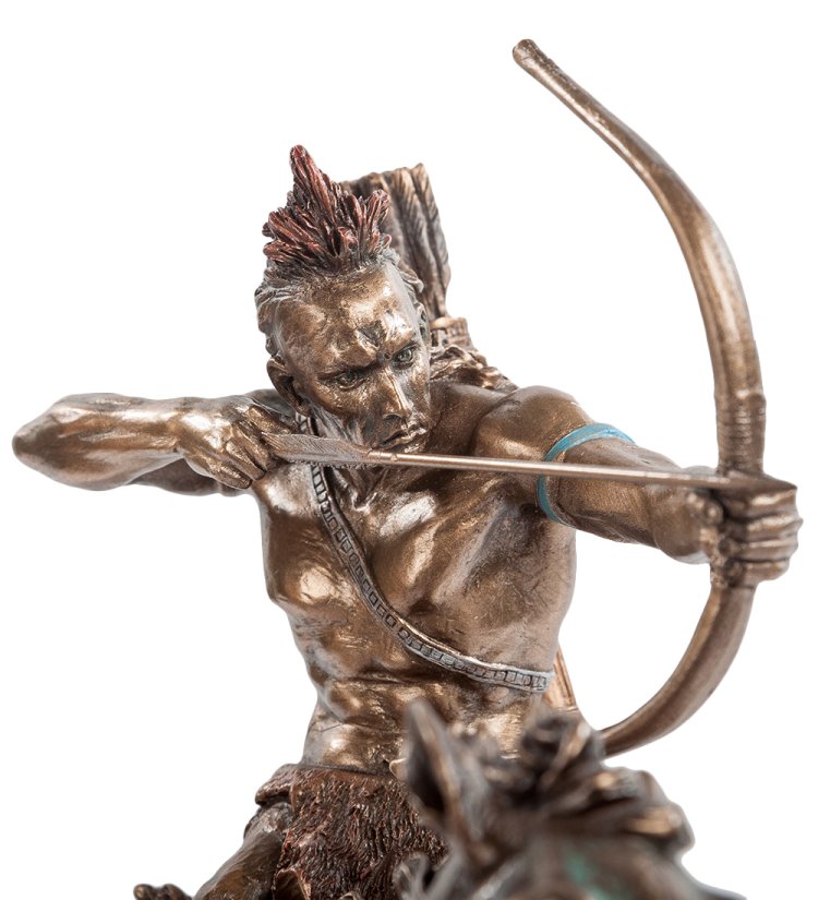 Статуэтка Могикан Veronese WS-94/ 1, портретный вид