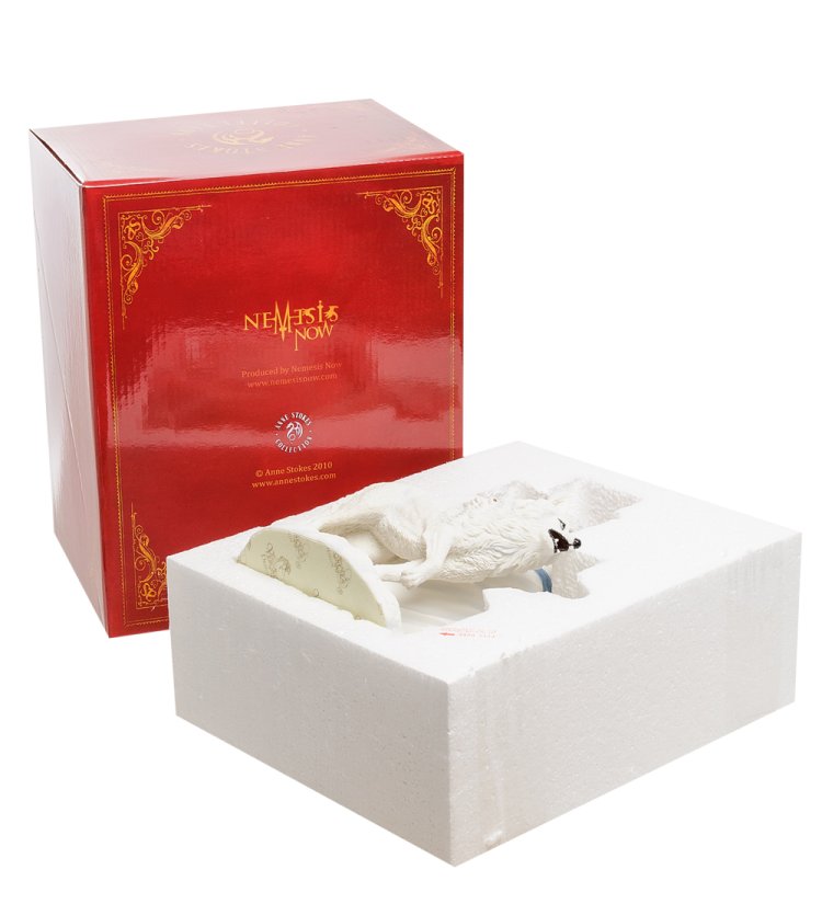 Статуэтка Девушка и волки - Зимние стражи Veronese WS-264, упаковочный вид