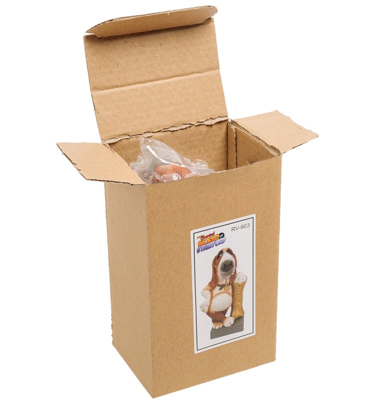 Статуэтка Собака Бассет-хаунд Жизнь удалась The Comical World of Stratford RV-903, упаковка