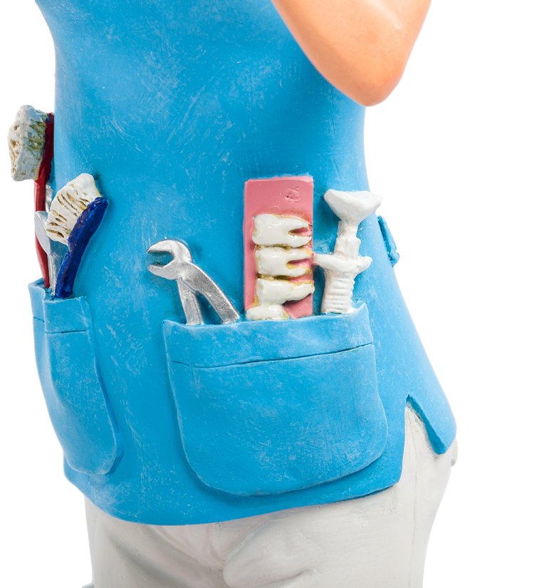 Статуэтка Стоматолог Рентгенолог - The Lady Dentist Forchino FO-85534, увеличенный вид деталей
