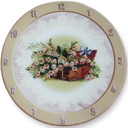 Часы с кристаллами Swarovski - Ландыши