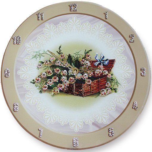 Часы с кристаллами Swarovski - Ландыши