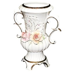 Ваза для цветов с двумя ручками Юные Розы