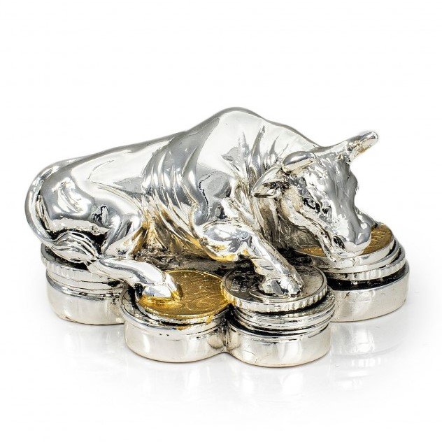 Статуэтка Бык на монетах - Символ 2021 года Valenti 17722