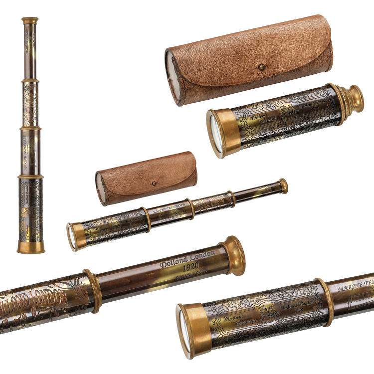 Подзорная труба в футляре Marine