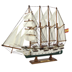 Модель парусного корабля J. S. Elcano, 55 см