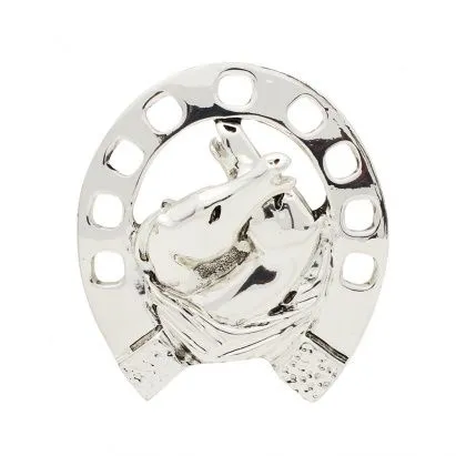 Подкова с лошадьми Exetera Argenti 46-244843, портретный вид