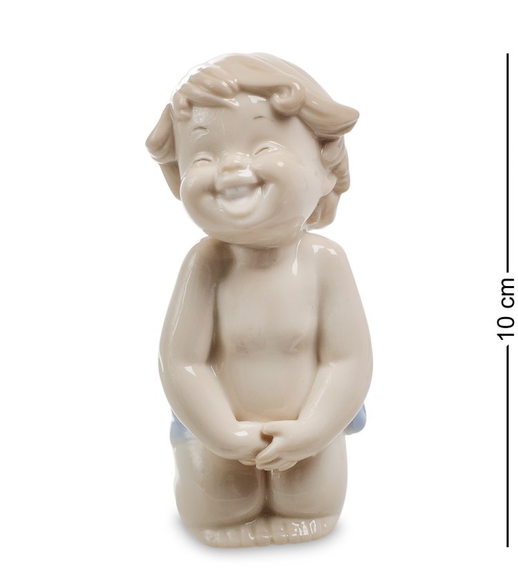 Статуэтка из фарфора Радостный Мальчик Pavone JP-242/ 4