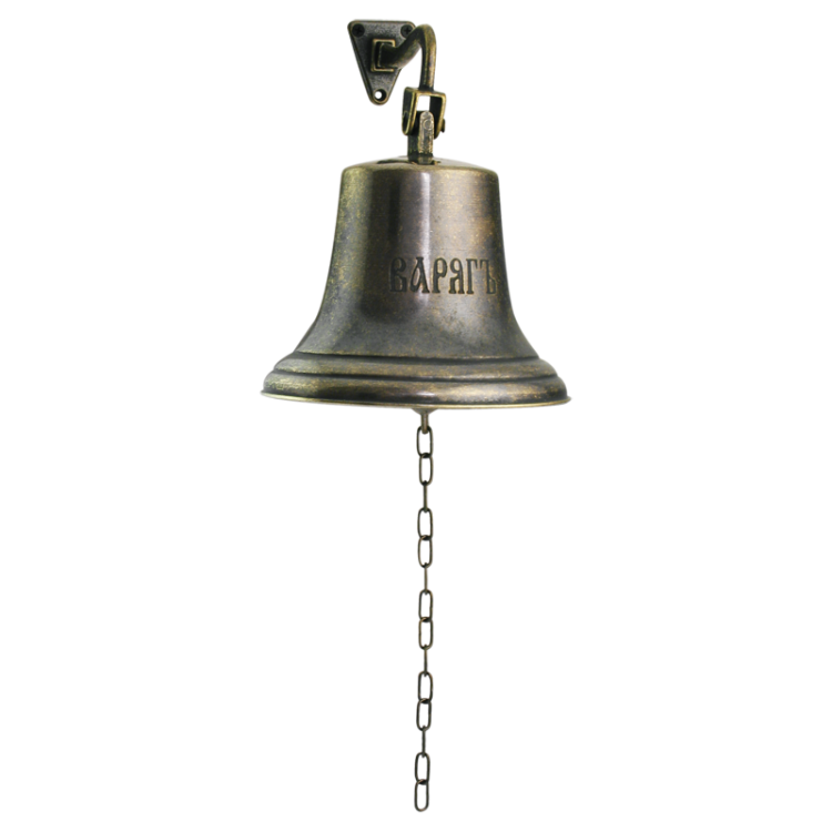 Рында Варяг под бронзу - Диаметр 18 см Alberti LivioAL-80-208-VAR-ANT