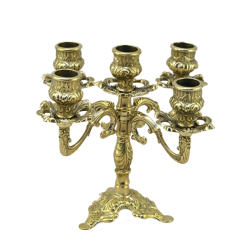 Канделябр на 5 свечей Трилистник