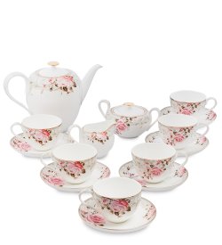 Чайный сервиз на 6 персон из фарфора Монте-Роза