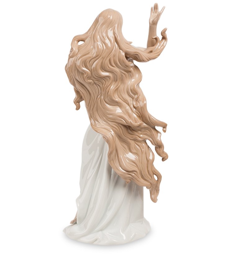 Статуэтка из фарфора Романтичная леди Pavone JP-29/30, фотография со спины