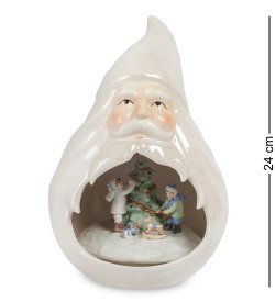 Светильник из фарфора Сказки Дедушки Мороза