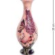 Розовая Настольная Ваза для цветов с бабочками Pavone JP-115/ 4