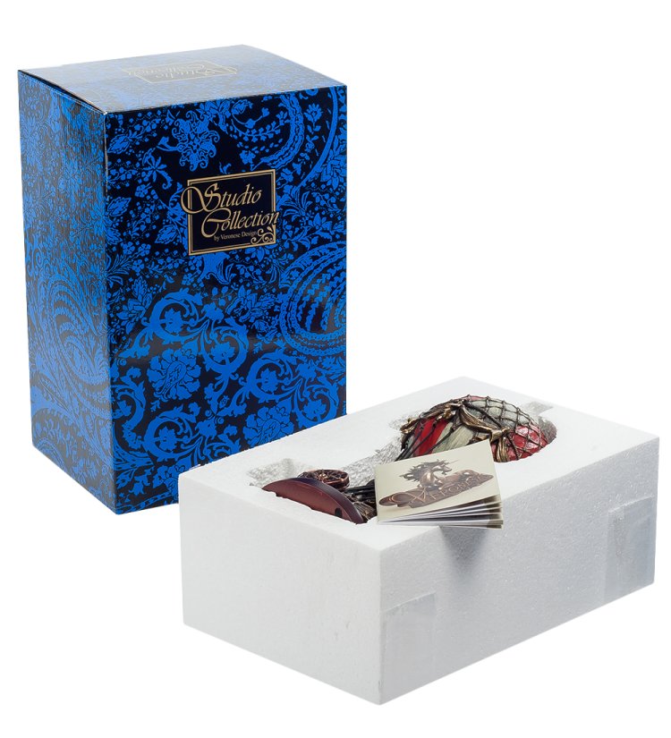 Статуэтка в стиле Стимпанк Воздушный шар Veronese WS-190, упаковочный вид