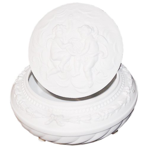 Шкатулка из фарфора Ангелы