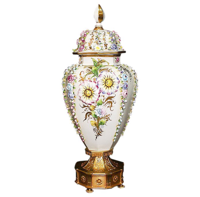 Амфора из фарфора без ручек Пекин