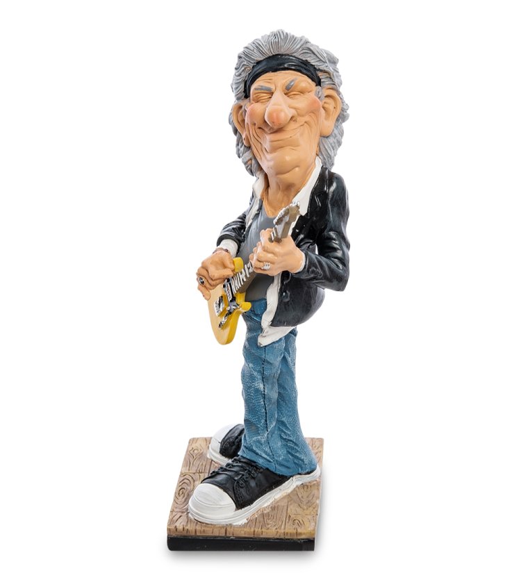 Статуэтка Гитарист The Comical World of Stratford RV-641, портретный вид