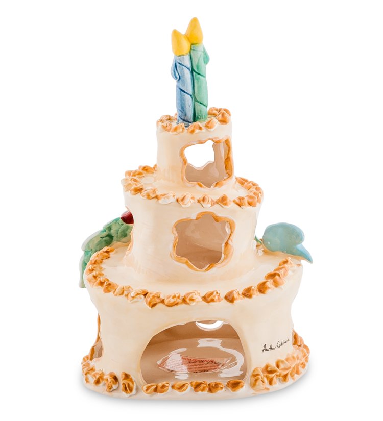 Подсвечник Именины в октябре Blue Sky BS-138, фотография сбоку