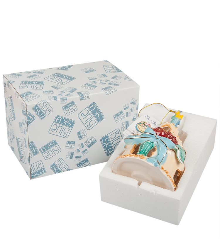 Подсвечник Именины в октябре Blue Sky BS-138, фотография в упаковке