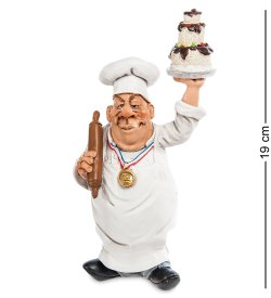 Фигурка Шеф-повар с тортом