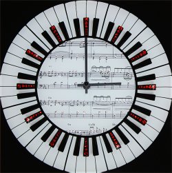 Часы с кристаллами Swarovski - Мелодия