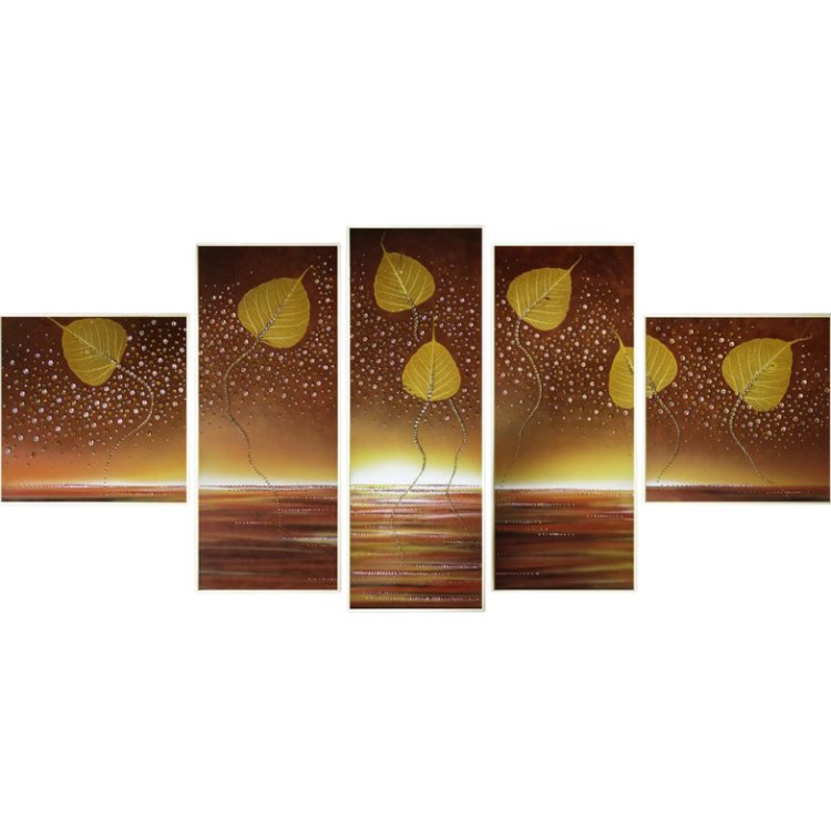 Картина Композиция Осень c кристаллами Swarovski