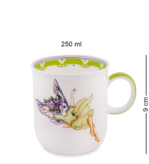 Детский набор посуды на 1 персону из фарфора Маленький Эльф Pavone JK-166, кружка