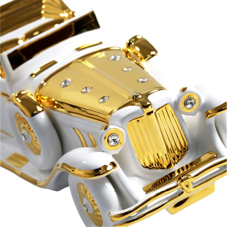 Статуэтка Ретро автомобиль со Swarovski коллекция Emozioni Migliore De Luxe 26575, увеличенный вид