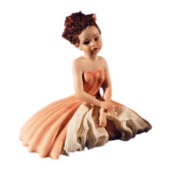 Фарфоровая Статуэтка кукла Елина