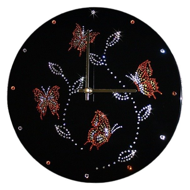 Часы с кристаллами Swarovski - Дыхание огня