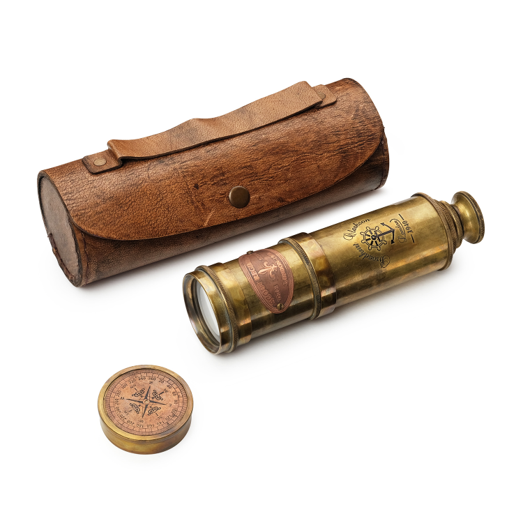 Подзорная труба в футляре Scout, сборный вид