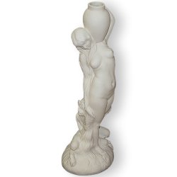 Статуэтка из фарфора Девушка и сатир