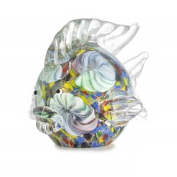 Статуэтка из Муранского стекла Цветная рыбка