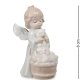 Статуэтка из фарфора Ангел купает медвежонка Pavone JP-05/ 19